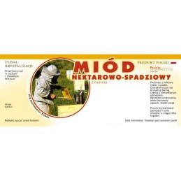 Nektaro ir lipčiaus medaus etiketės (100 vnt) e108