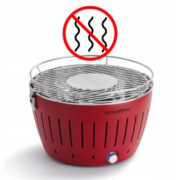 Bedūmių anglių grilis Lotus sodo grilis + krepšys + žnyplės įtrauktos