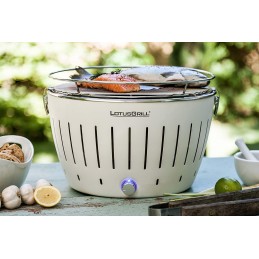 Bedūmių anglių grilis Lotus sodo grilis + krepšys + žnyplės įtrauktos