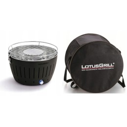 Bedūmių anglių grilis Lotus sodo grilis + krepšys + žnyplės įtrauktos