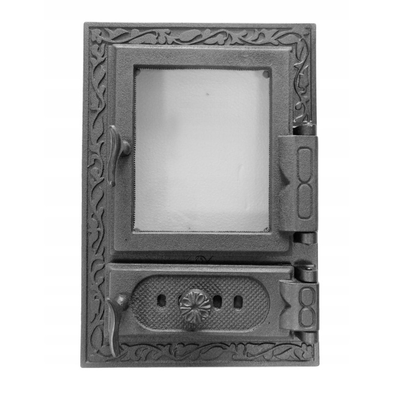 Stačiakampės ketaus durys,