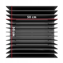 Erizo sodo židinys 55x22