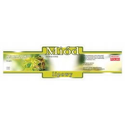 Dekoratyvinės etiketės liepų medui (100 vnt) - raštas E215