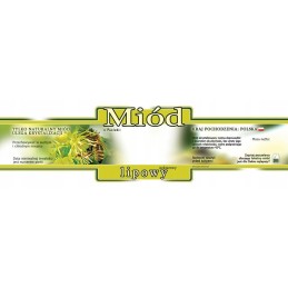 Dekoratyvinės etiketės liepų medui (100 vnt) - raštas E215