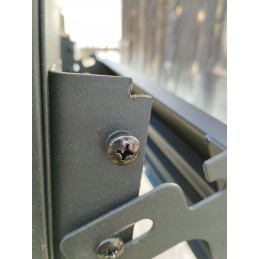 Basic komforto grilio vežimėlis, ketaus grotelės + dangtis