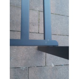 Basic komforto grilio vežimėlis, ketaus grotelės + dangtis