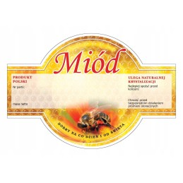 Apvalios etiketės - universalios (100 vnt) - e250