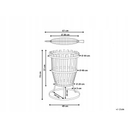 Židinys grilis sodo židinys didelis plieninis dubuo