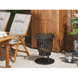 Židinys grilis sodo židinys didelis plieninis dubuo