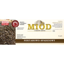 Nektaro ir lipčiaus medaus etiketės (100 vnt) e167