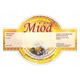 Apvalios etiketės daugiažiedžiui medui (100 vnt.)