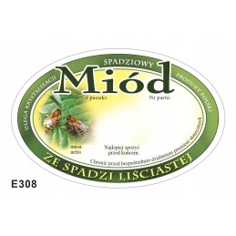 Lapuočių lipčiaus etiketės (100 vnt) e308