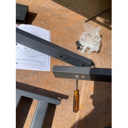 ✅ Grilio rinkinys su ketaus grotelėmis 6in1 103x64,5