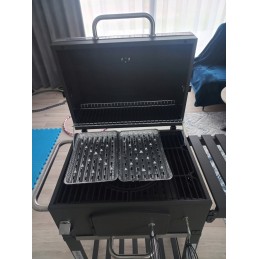 ✅ Grilio rinkinys su ketaus grotelėmis 6in1 103x64,5