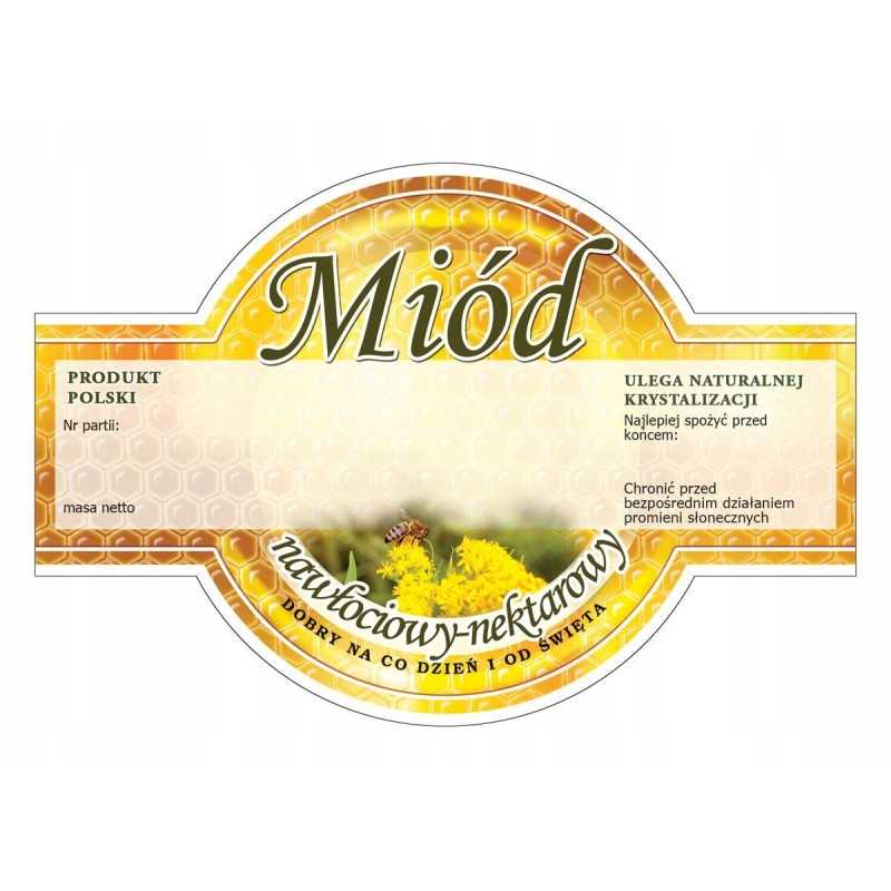 Etiketės auksašakių-nekatrų medui - e260