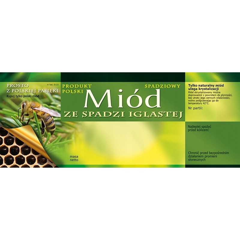 Lipčiaus medaus etiketės (100 vnt) e122