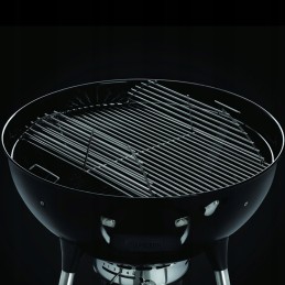 Napoleono virdulys sferinės anglies kepsninės 47 cm medžio anglies aukščiausios kokybės (nk18k-leg-3)