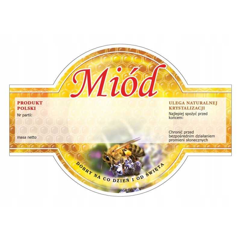 Apvalios etiketės - universalios (100 vnt) - e251