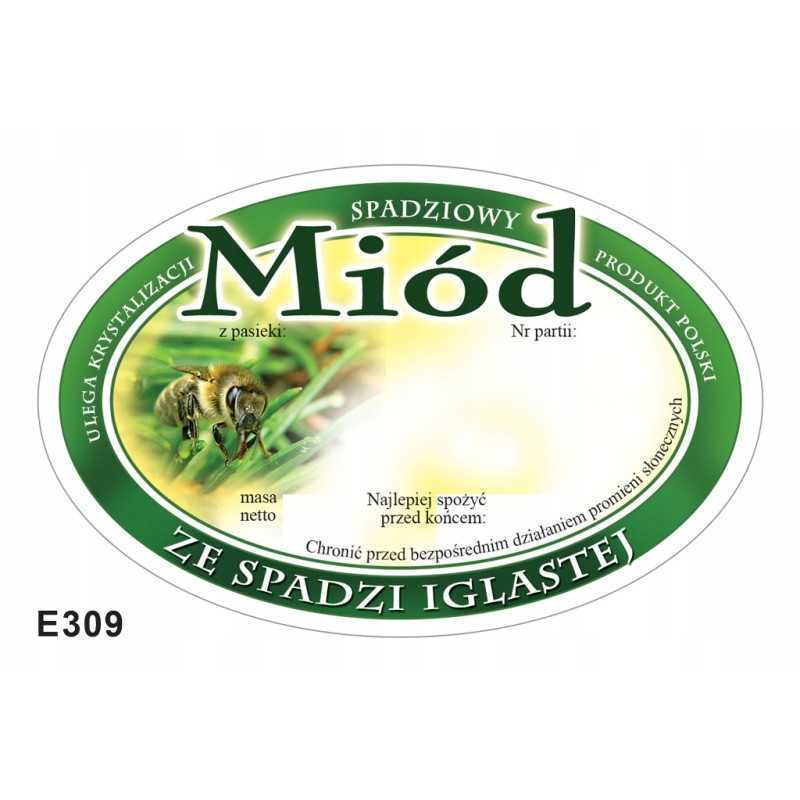 Lipčiaus medaus etiketės (100 vnt.)