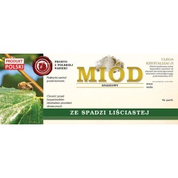 Lapuočių lipčiaus medaus etiketės 100vnt-e165