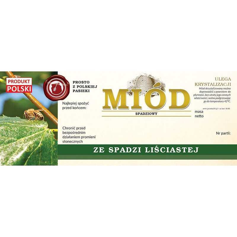 Lapuočių lipčiaus medaus etiketės 100vnt-e165