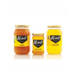 Medaus lipduko etiketė 154x60mm su QR 100vnt