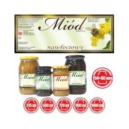 Goldenrod medaus etiketė