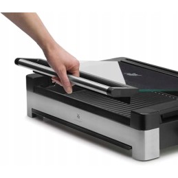 Wmf 415430011 stalo grilis cromargan 18 10 2200 wl sidabrinis elektrinis grilis