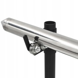 Vidaxl automatinė rožė su varikliu, nerūdijančio plieno, 207x45x81 cm