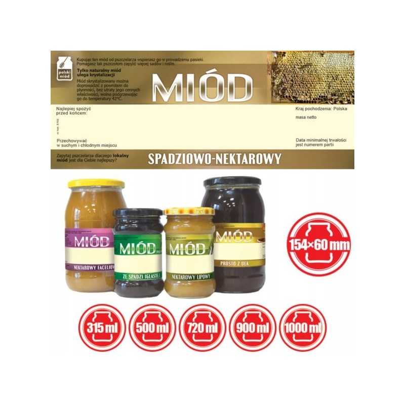 Lipčiaus ir nektaro etiketės (100 vnt) e152