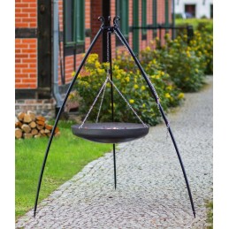 Wok ant trikojo 200 cm, natūralus plienas, 70 cm