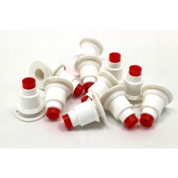 Karalienės darželio puodelis su laikikliu juostelei bityno aviliui, 12 vnt.