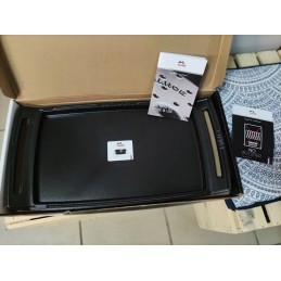 Ketaus keptuvė su dviem rankenomis, stačiakampio formos, 48 x 25 cm