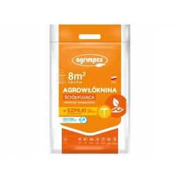 Agrimpex agrotekstilės mulčiavimas 1,6x5m kaiščiai