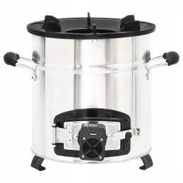 Vidaxl malkinė krosnelė su USB ventiliatoriumi plieninis 35 5x26x28 cm