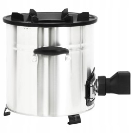 Vidaxl malkinė krosnelė su USB ventiliatoriumi plieninis 35 5x26x28 cm