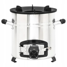 Vidaxl malkinė krosnelė su USB ventiliatoriumi plieninis 35 5x26x28 cm