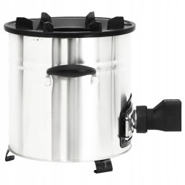 Vidaxl malkinė krosnelė su USB ventiliatoriumi plieninis 35 5x26x28 cm