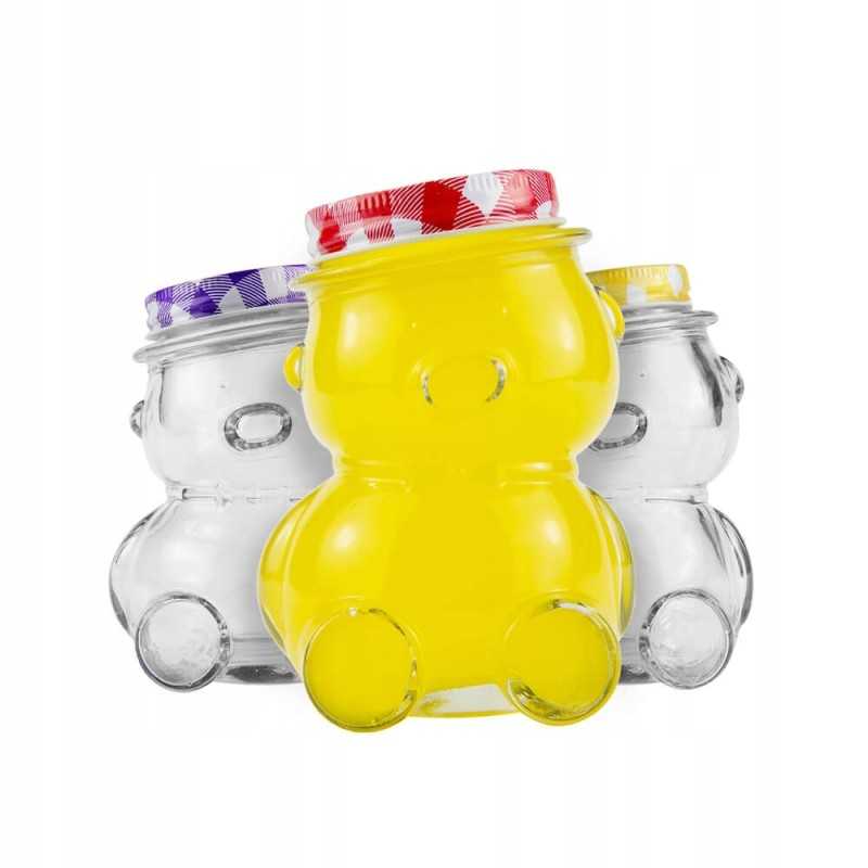 Meškiuko indelis su dangteliu, skersmuo 43 mm 1 vnt.