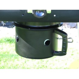 Stačiakampės anglies grotelės ant ratų Mir 417