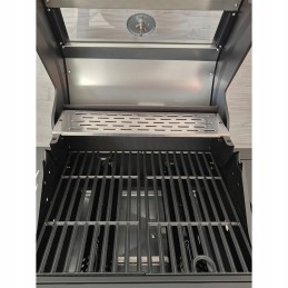 Dujinės sodo grilis su Zeus dangteliu, juodas