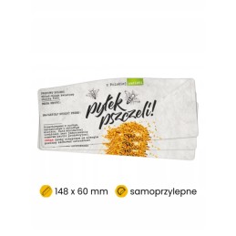 Bičių žiedadulkių etiketės 100 vnt.