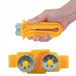 Vielos įtempiklis bitės rėmelyje