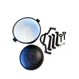 ⭐⭐Emaluotas katilas medžioklės puodas Vengriški kepiniai 15l židinio grilis⭐⭐