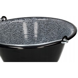 ⭐⭐Emaluotas katilas medžioklės puodas Vengriški kepiniai 15l židinio grilis⭐⭐