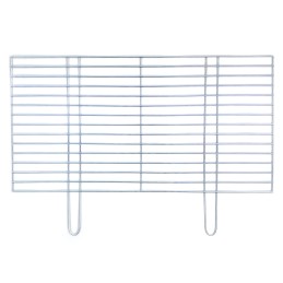 Grilio grotelės 80x40, chromuotos