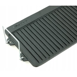 Dvipusė ketaus plokštė 40x25 cm, grilio grotelės, židinys, grilio keptuvė