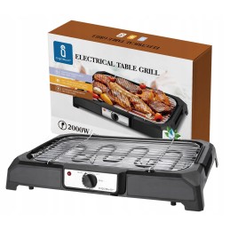 Elektrinis grilis balkonui, terasai, sodui, galia 2000 vatų