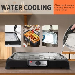 Elektrinis grilis balkonui, terasai, sodui, galia 2000 vatų