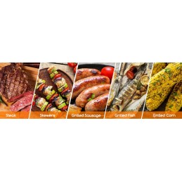 Elektrinis grilis balkonui, terasai, sodui, galia 2000 vatų